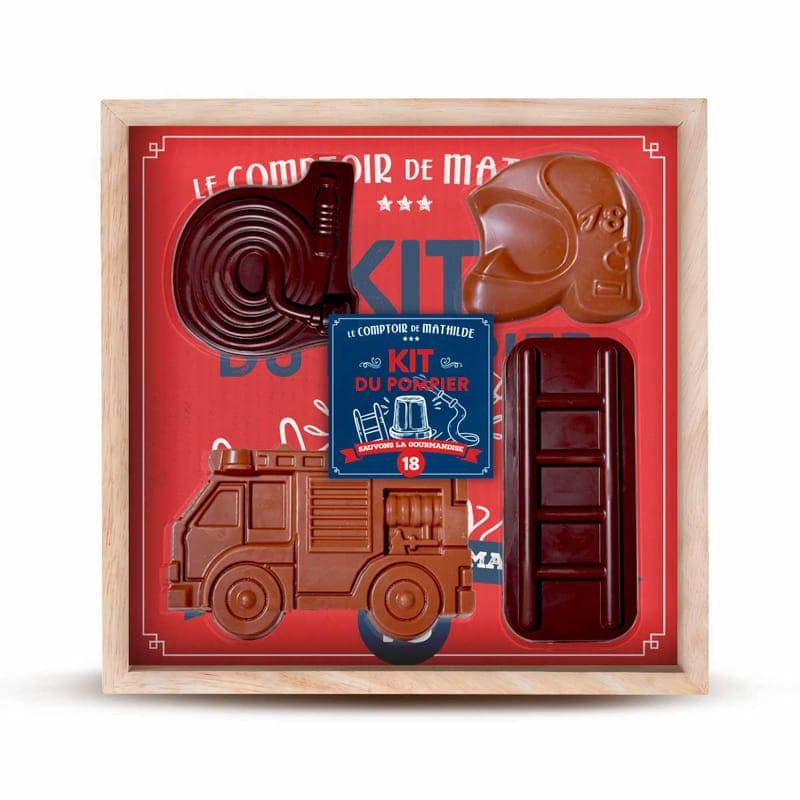  Kit Du Pompier Chocolats Noir & Lait 175G